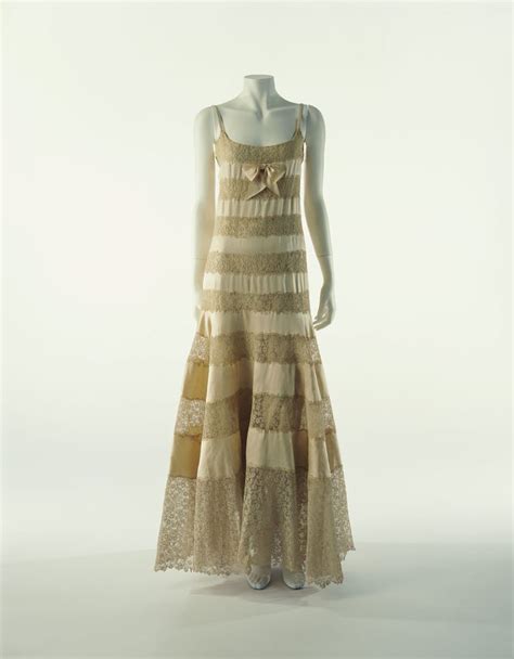 chanel no 5 1930s|vintage chanel evening gowns.